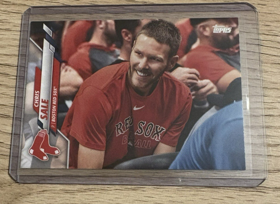 2020 Topps Update Series - SP Photo Variation Chris Sale #U-287 Smiling