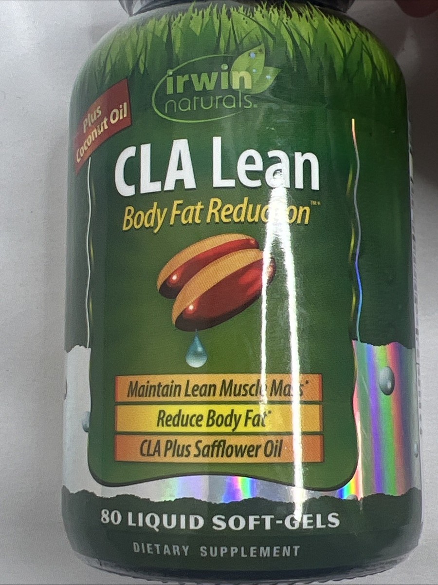 Irwin Naturals C. L. A. Lean La Reducción De Grasa Corporal De 80 Capsulas De Liquido