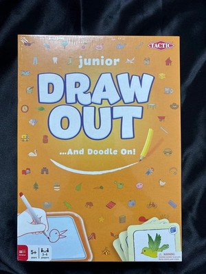 NEU Draw Out Junior Brettspiel - Taktikspiele - Familie Kinder Partyspiel - Fabrik