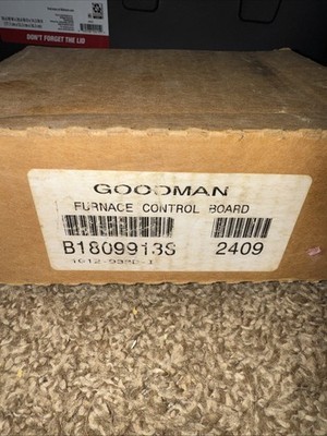 Goodman B1809913S Furnace Control Board NEW NOS