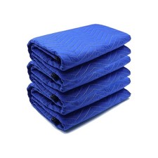 3-Pack Moving Blankets 40x72 Inch Heavy Duty Extra Thick Packing Blankets for Mo