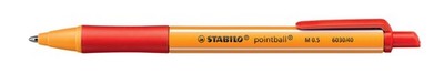 STABILO KUGELSCHREIBER 0,5 MM ROT