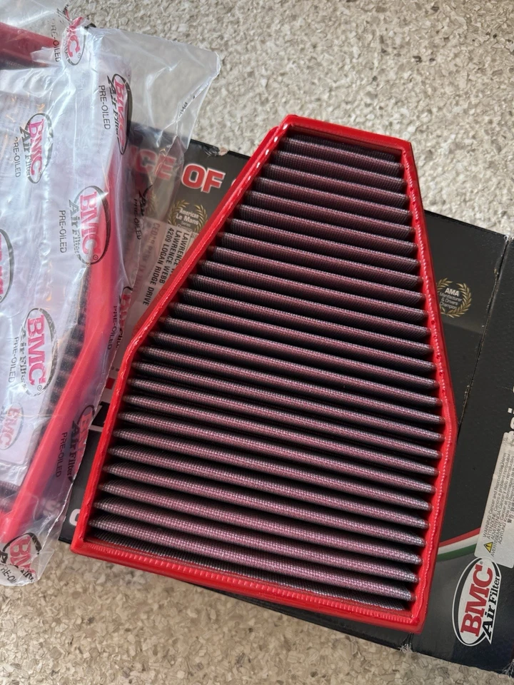 Filtro de admisión de aire de repuesto BMC para 14-19 Porsche 991 991.2 911 GT3 3.8 4.0 NA Foto 2 de 3