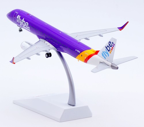 1:200 JC Wings Flybe Airlines Embraer 195LR G-FBEM Diecast Aircraft Jet Model - Picture 3 of 15