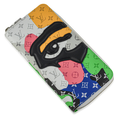 Louis Vuitton Monogram "LV Portrait" Zippy Vertical Wallet in Leather, M82590