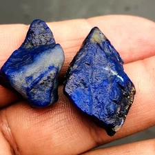 lapis lazuli Natural A+ Quality rough Madani  stone Raw With Pyrite    L927  14g