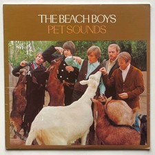 SEALED  Vtg THE BEACH BOYS Vinyl PET SOUNDS Record 1972 PRESSING Brown Cover OG