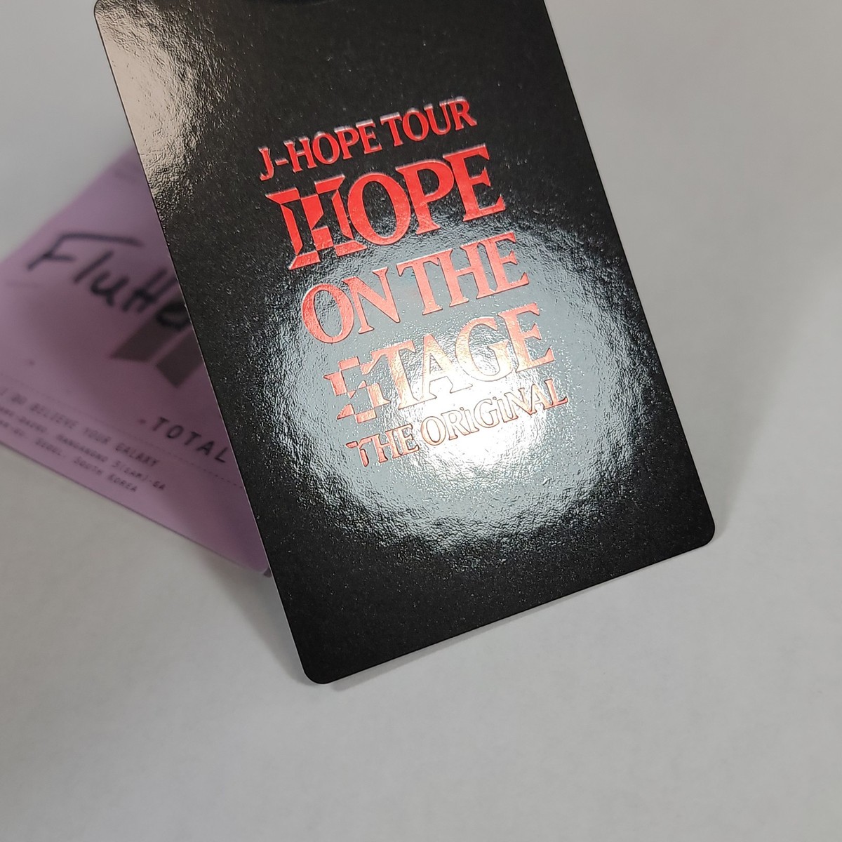Official BTS J-HOPE Hope on the Stage HOTS The Original Photocard