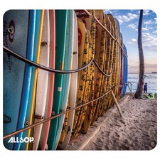 Allsop  Naturesmart Mouse Pad, 8" x 8-3/4", Surfboards