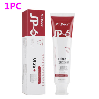 SP-6 Probiotic Whitening Toothpaste Quick Brightening Removes Bad Breath Fresh