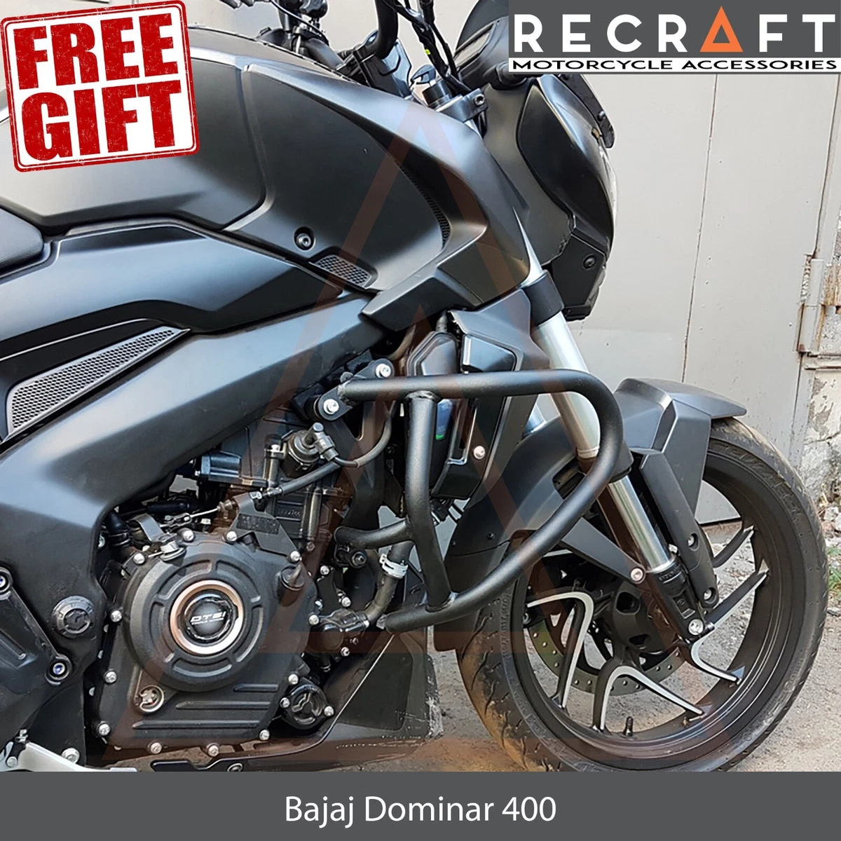 Bajaj Dominar 400 2019 Crash Bars Engine Guard Frame Protector