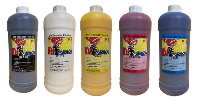 1000ml Premium DTF PET Transfer Film Ink For Epson DTF Printers L1800 P600 DX5