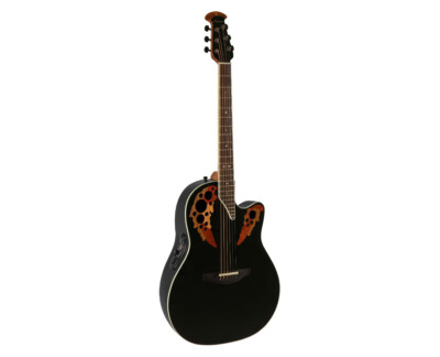 Ovation Pro Series Standard Elite 2778AX-5 A/E Guitar - Black | eBay