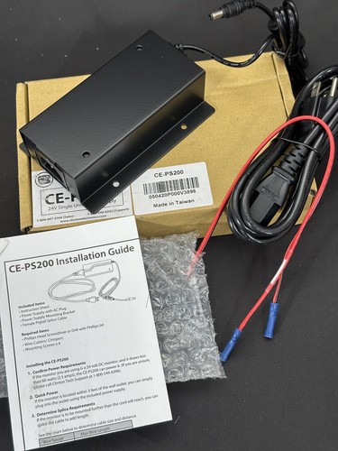 Clinton Electronics CE-PS200 24V DC 5A 120W Single Unit Power Supply New - Picture 3 of 5