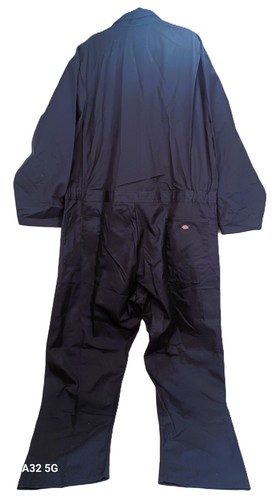 Dickies Mens Coveralls XL Regular Long Sleeve Jumpsuit Workwear 48611  Dark Navy - Picture 7 of 13