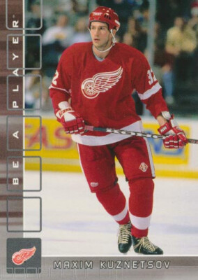 2001-02 BAP Memorabilia #115 MAXIM KUZNETSOV - Detroit Red Wings