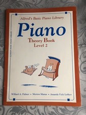 PIANO THEORY BOOK LEVEL 2 ALFRED'S BASIC PIANO LIBRARY