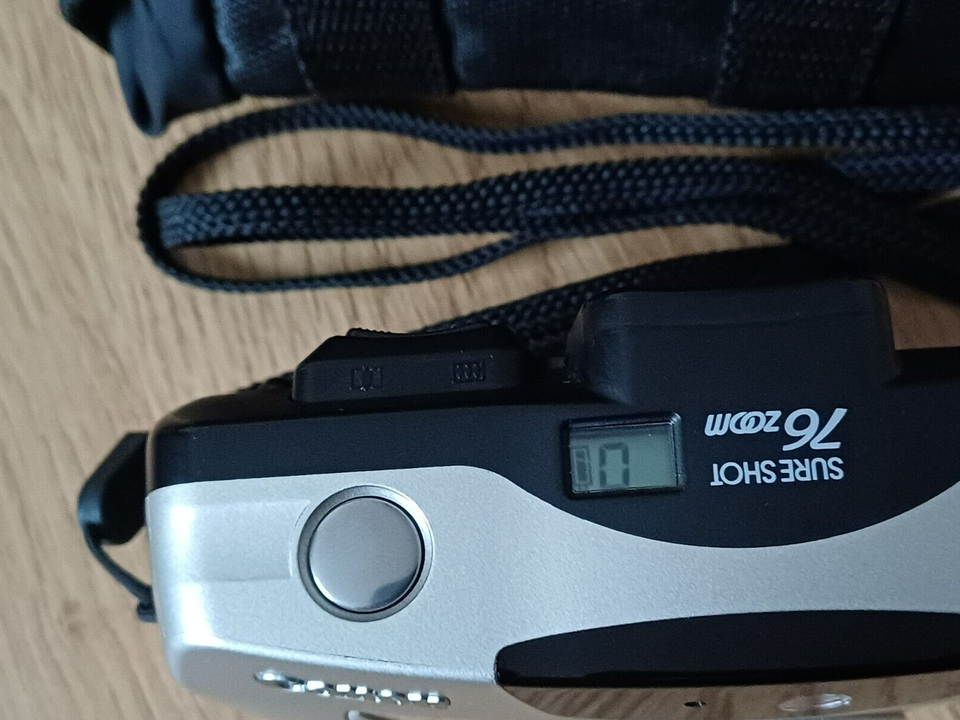 CANON SURE SHOT 76 ZOOM 35mm Film Camera / CANON 3876mm Lens / Case eBay