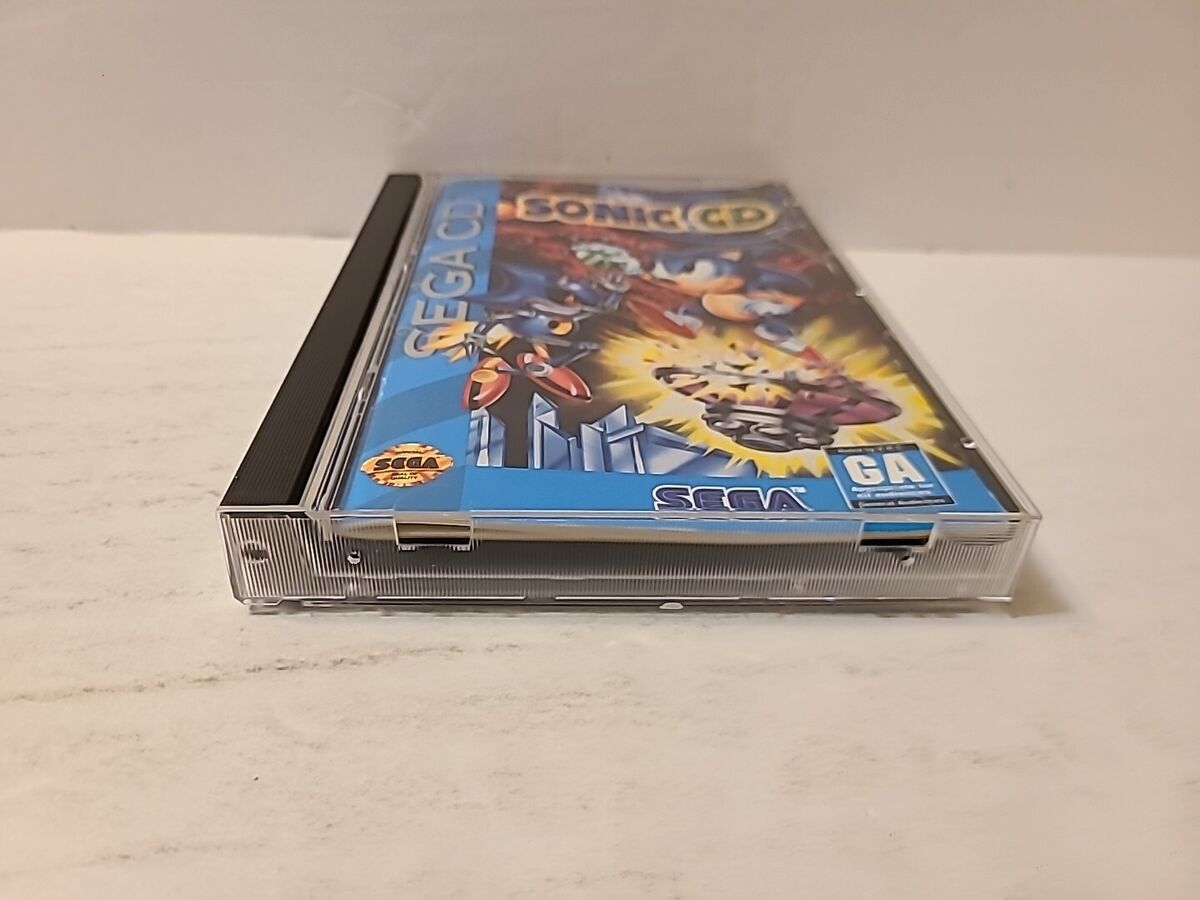 Sonic CD (Sega CD, 1993) COMPLETE CIB AUTHENTIC TESTED With Sonic CD (Sega CD, 1993) COMPLETE CIB AUTHENTIC TESTED With