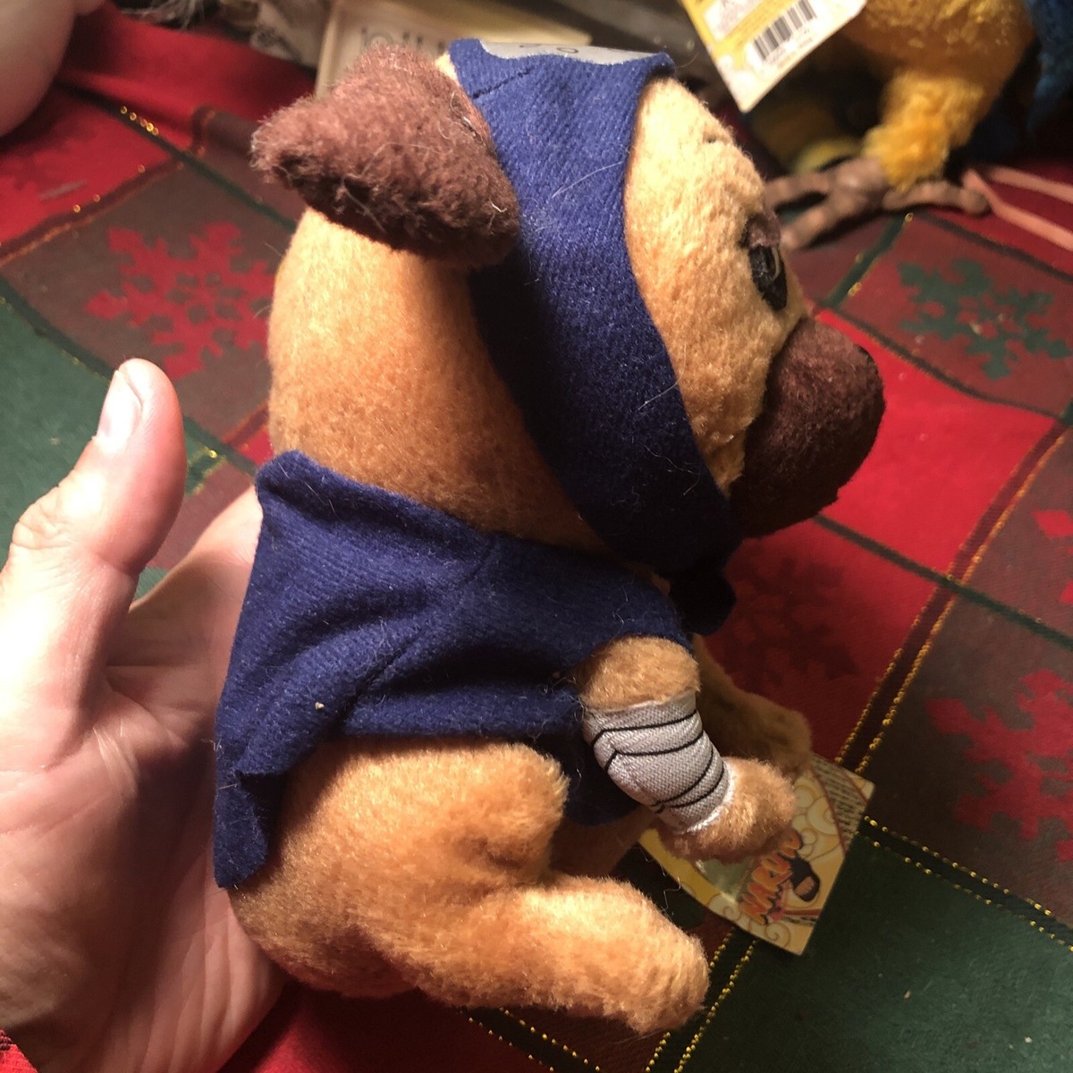 Naruto Dog Pakkun Plush 6” Stuffed Toy Doll great eastern 2002