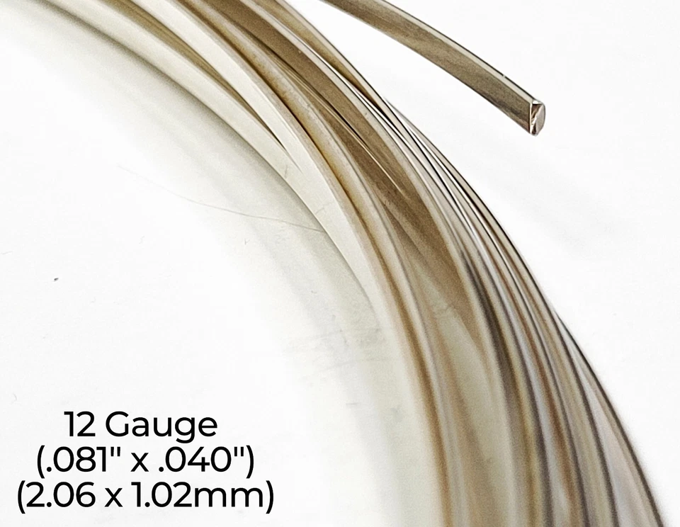 Fio de prata esterlina 925 | Meio redondo | Meio duro | Calibre 10-24 | 1-10 pés | EUA - Imagem 3 de 4