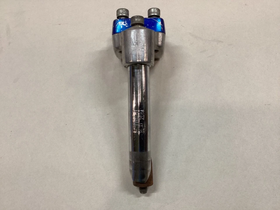 SR MS-422 Old School Vástago BMX Años 80 Azul Láser Carga Superior OG Años 80 4 Pernos Carrera Negro Foto 4 de 4