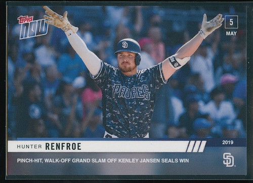 2019 Topps Now 181 Hunter Renfroe