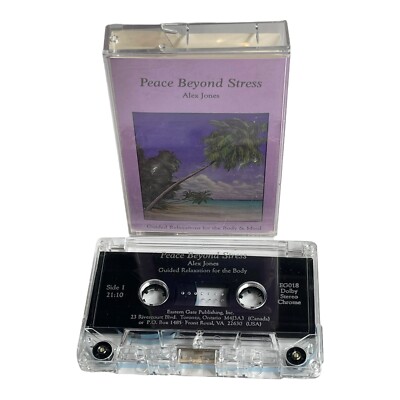 Peace Belond Stress Cassette Alex  Jones Guilded Relaxations for the Body Mind