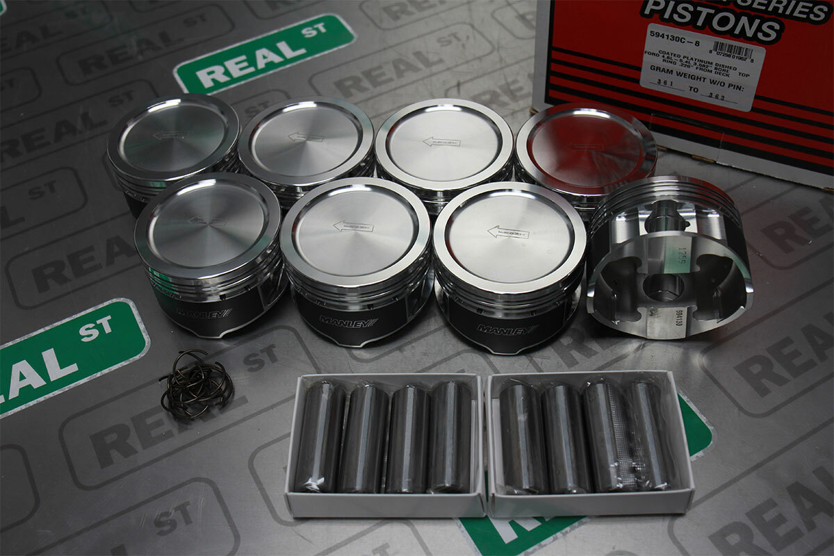 Manley Lightweight Pistons Ford Mod Motor 5.4L 3.582" 11cc dish 9.728.74 eBay