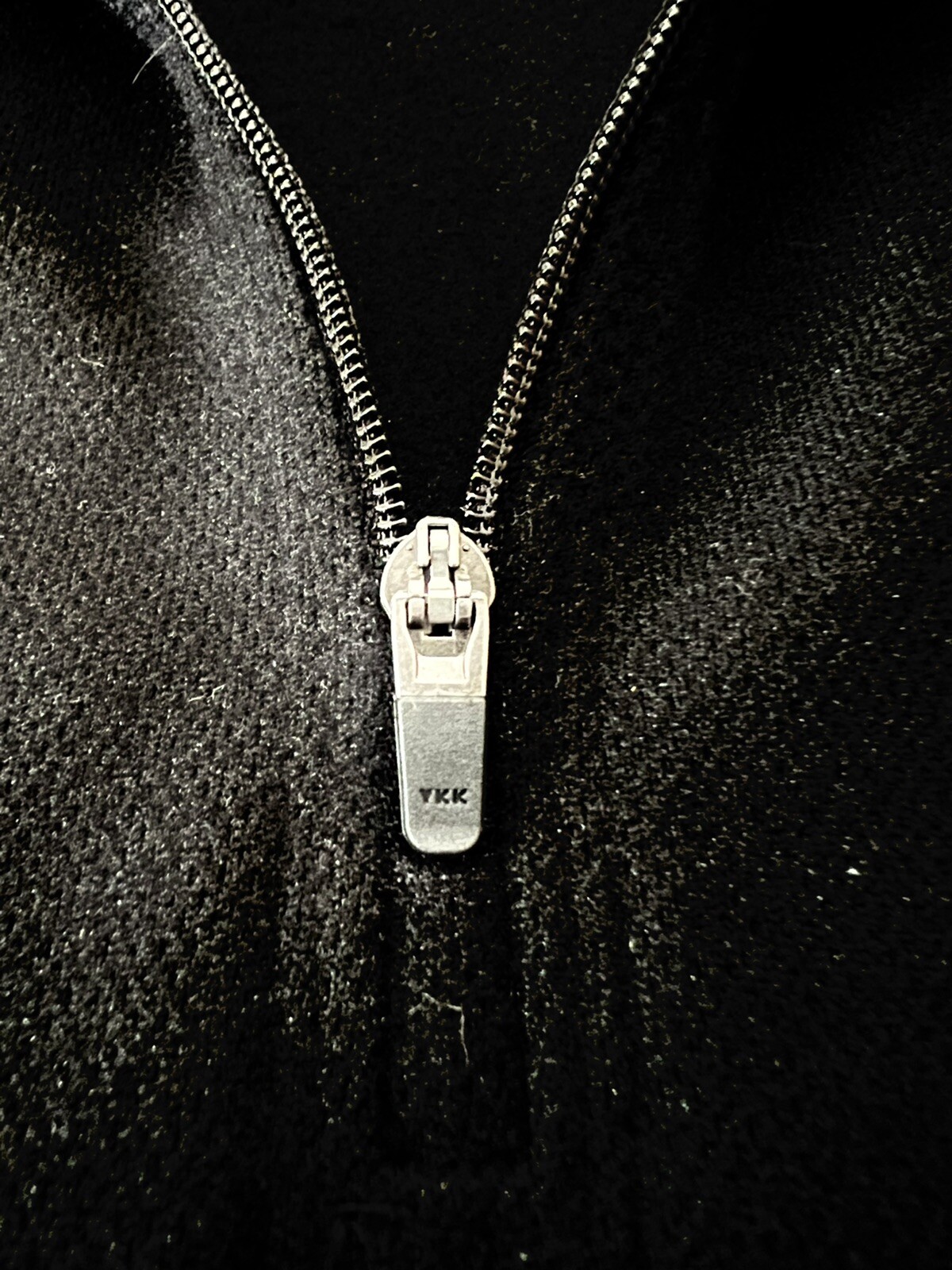 Eddie Bauer Black Pull-Over Partial Zip Jacket, E… - image 2