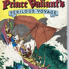 Prince Valiant's Perilous Voyage (Vol. 4) by Hal Foster 1976 Nostalgia Hardcover