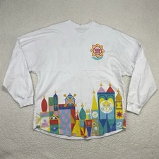 Disney World Spirit Jersey Size Large It’s A Small World White Good Bye 2019