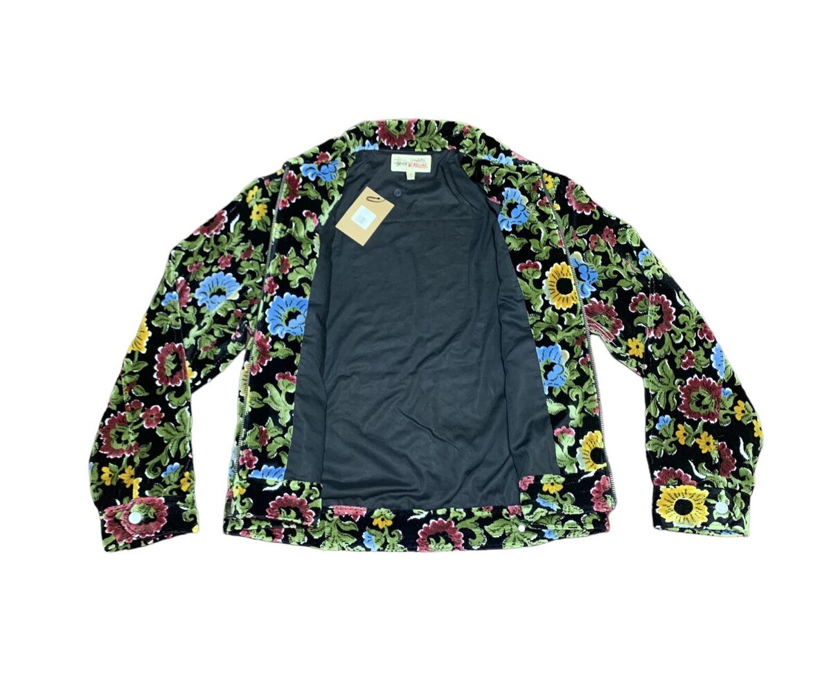 Stussy Jacquard Garage Floral Jacket Mens Size Medium | eBay Stussy Jacquard Garage Floral Jacket Mens Size Medium | eBay