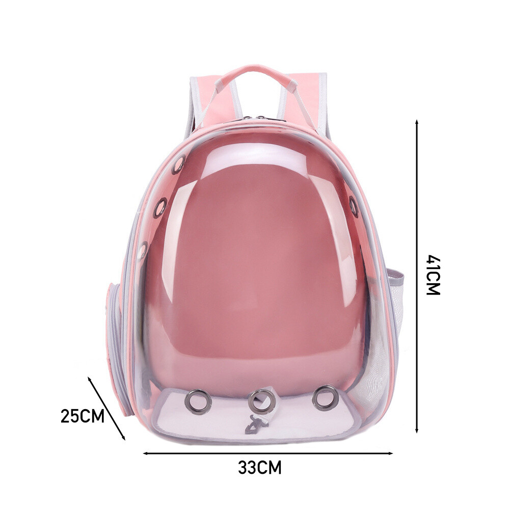 Small Animal Backpack Space Capsule Bubble Window Dog Cat Carrier Bag