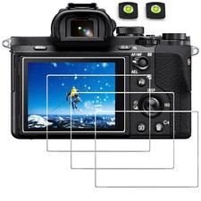 Tempered Glass LCD Screen Protector for Sony RX100 MARK V RX100V 5 Camera 4PCS