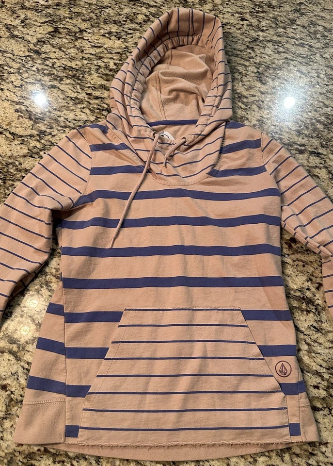 WOMENS VOLCOM HOODY XS hoodie pull over - Image 2 of 4
