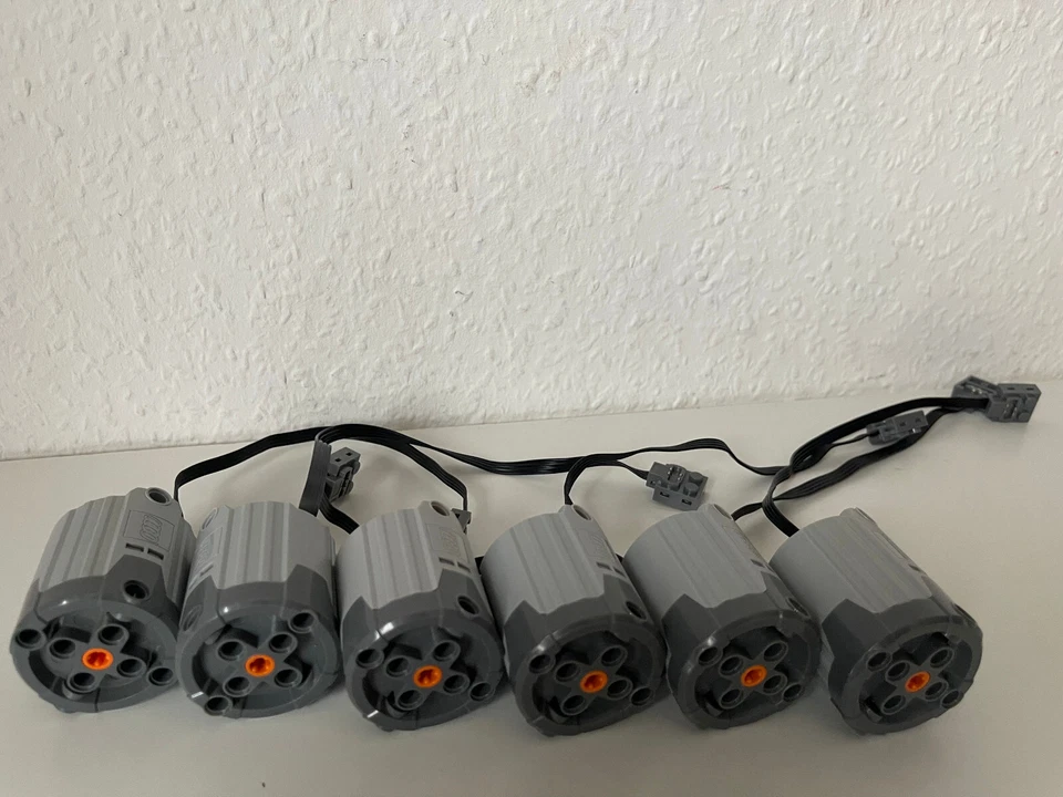 LEGO TECHNIC POWERFUNCTIONS SAMMLUNG: Motor + Switch + LEDs - etc. - GETESTET - Bild 2 von 4