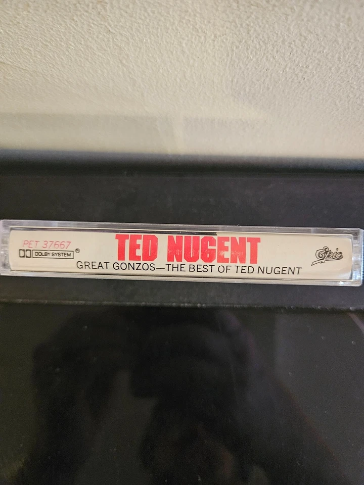 TED NUGENT Great Gonzos! - The Best Of Ted Nugent 1981 CASSETTE TAPE HARD ROCK - Image 4 of 4