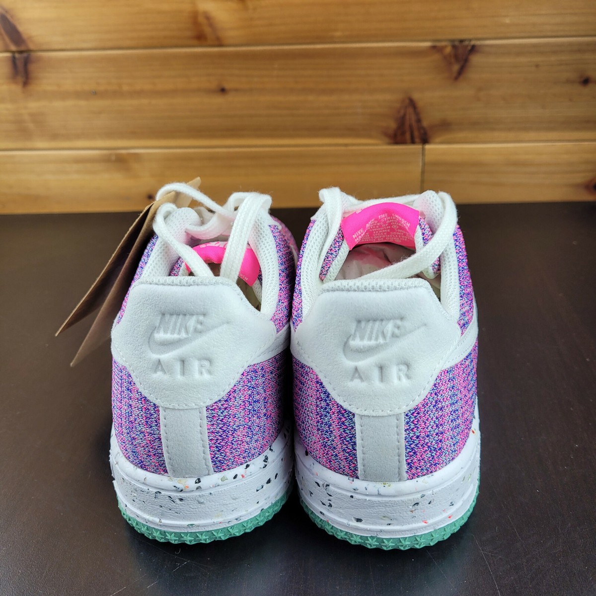 Nike Air Force 1 Crater Flyknit I DC7273 500 Pink Fuchsia 