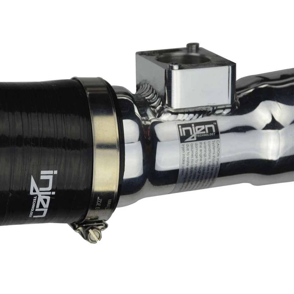 Воздухозаборник холодного воздуха Injen SP1835P полированный алюминий для 08–14 Mitsubishi Lancer 2,0 л - Изображение 3 из 4