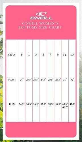 O'NEILL, South Pacific 9, Board Shorts para Mujer, Hyperdry, Negro, Talla 9 Foto 4 de 4