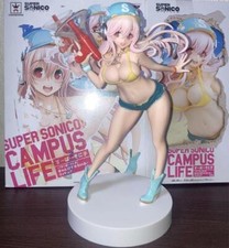 Genuine Super Sonico SQ Figure Campus Life An...