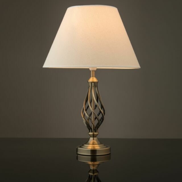 Barley Twist Touch Traditional Table, Ice Cube Table Lamps Uk