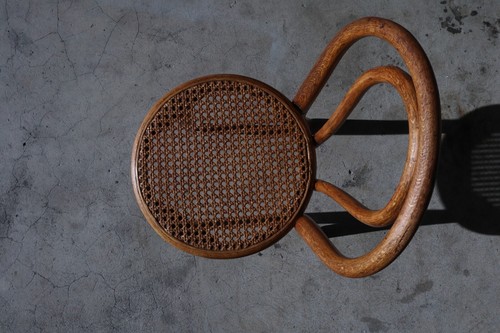 Antique Child-Size Thonet Bentwood Cane Seat Chair Austria 25” Nouveau Wein - Picture 2 of 16