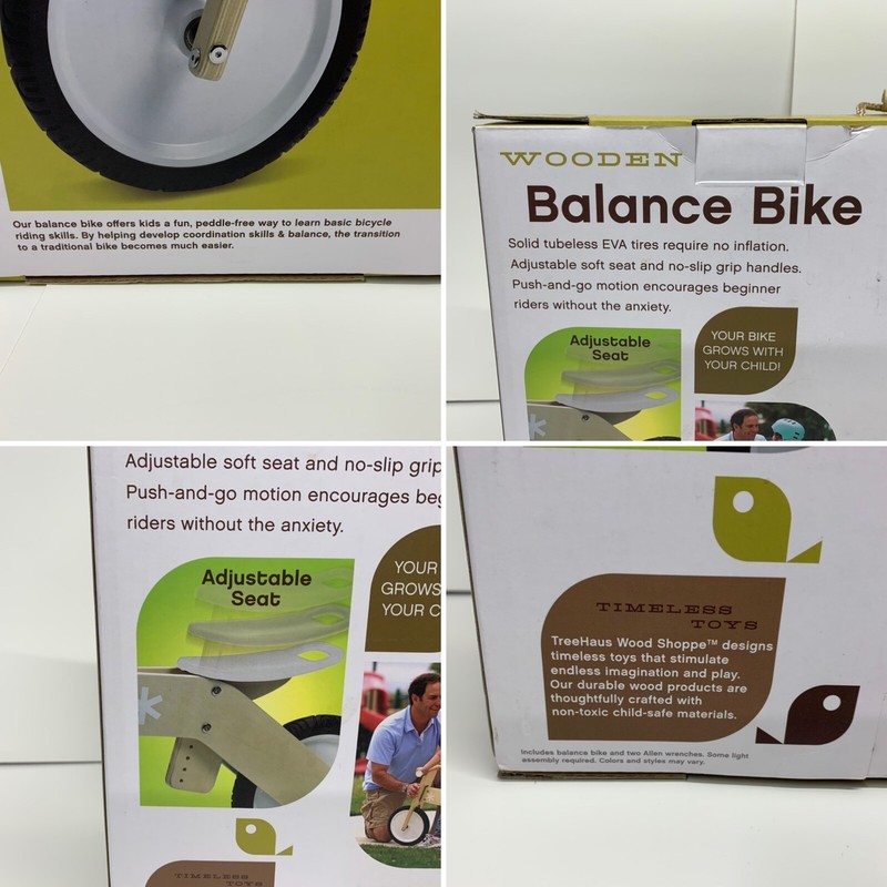 treehaus wooden balance bike