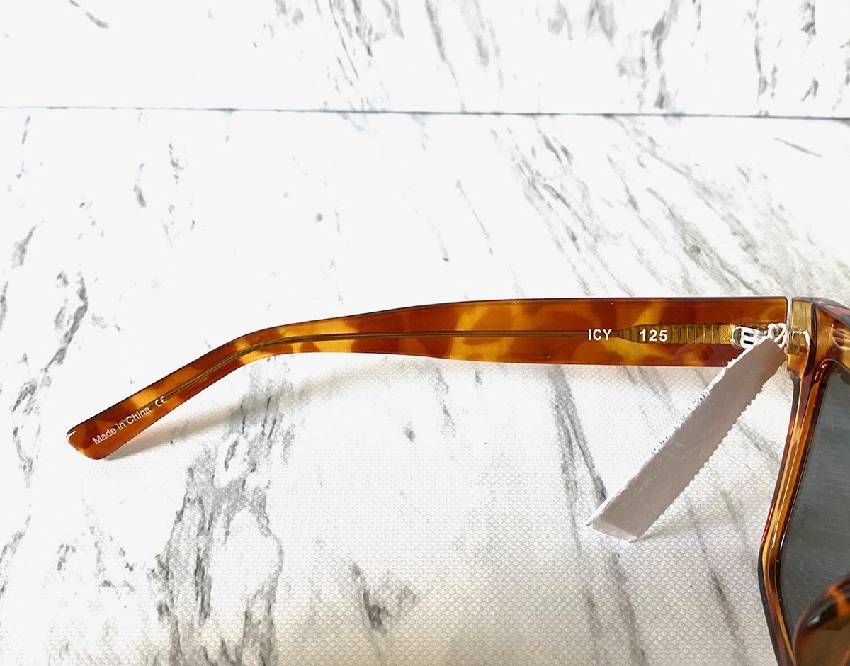 QUAY Brown Tortoise ICY 125 Lens CAT.3 Black Lenses  display picture 1