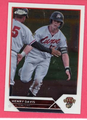 2023 TOPPS PRO DEBUT CHROME HENRY DAVIS PDC #156