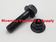 1/2-20x2 Flange Bolts 1/2 x 20 x 2 Grade 8 Screws 1/2x20x2 & 1/2-20 Lock Nuts