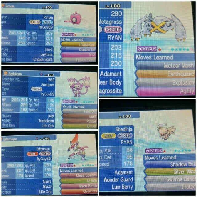 Pokemon ULTRA SUN & MOON - ALL Gen 7 Shiny Mythical Pokémon 6IVs Level 100  3DS