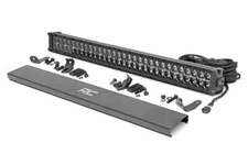 Rough Country 30-inch Cree LED Light Bar-Dual Row Black Series w/ Cool White DRL